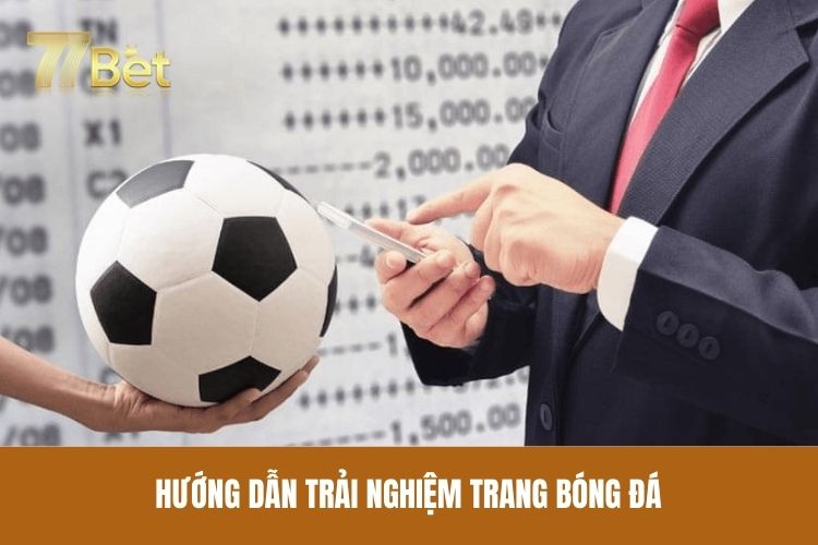 Hướng dẫn trải nghiệm tại trang bóng đá